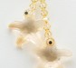 Egg Shell Star Suede Necklace 